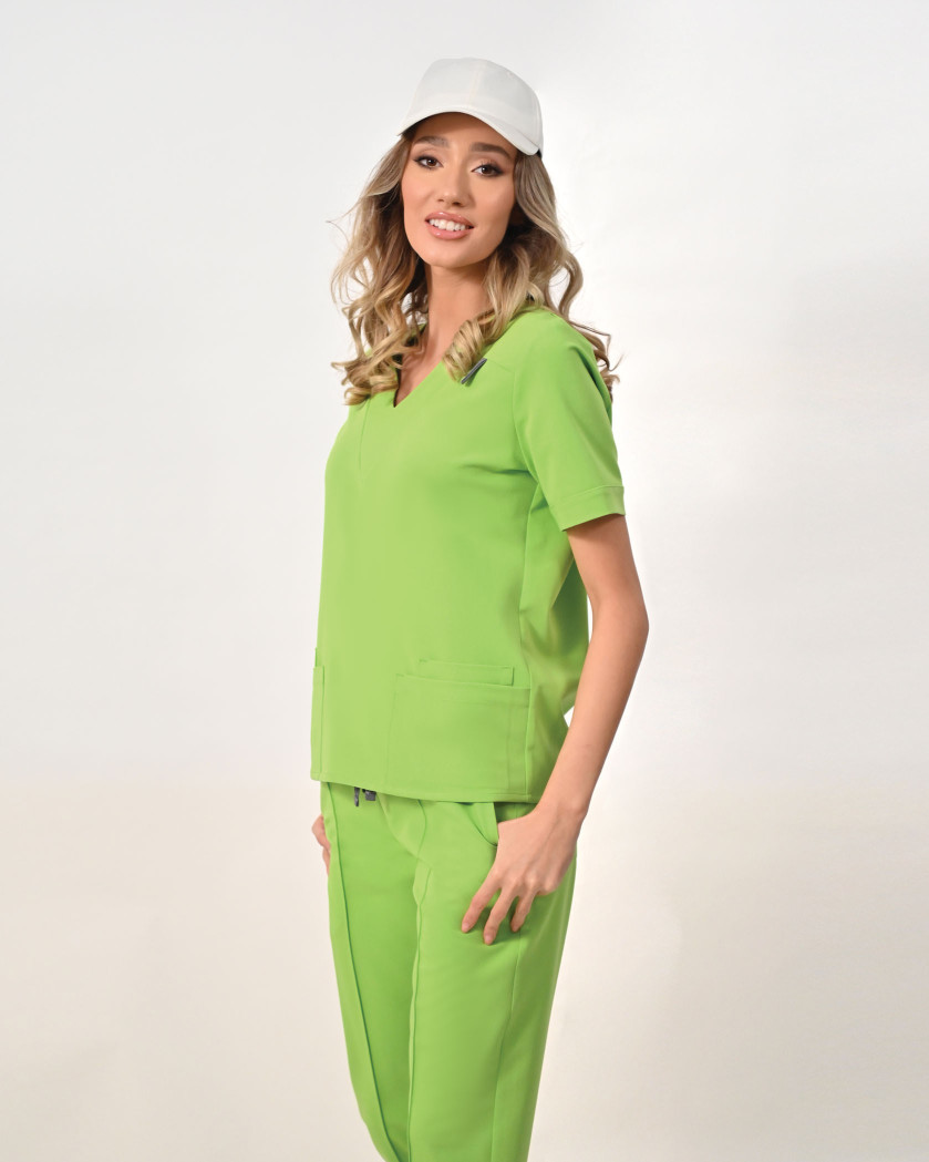 Bluza medicala VERSO verde