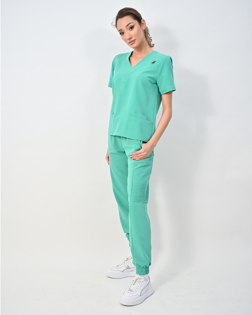 Bluza medicala VERSO turcoaz