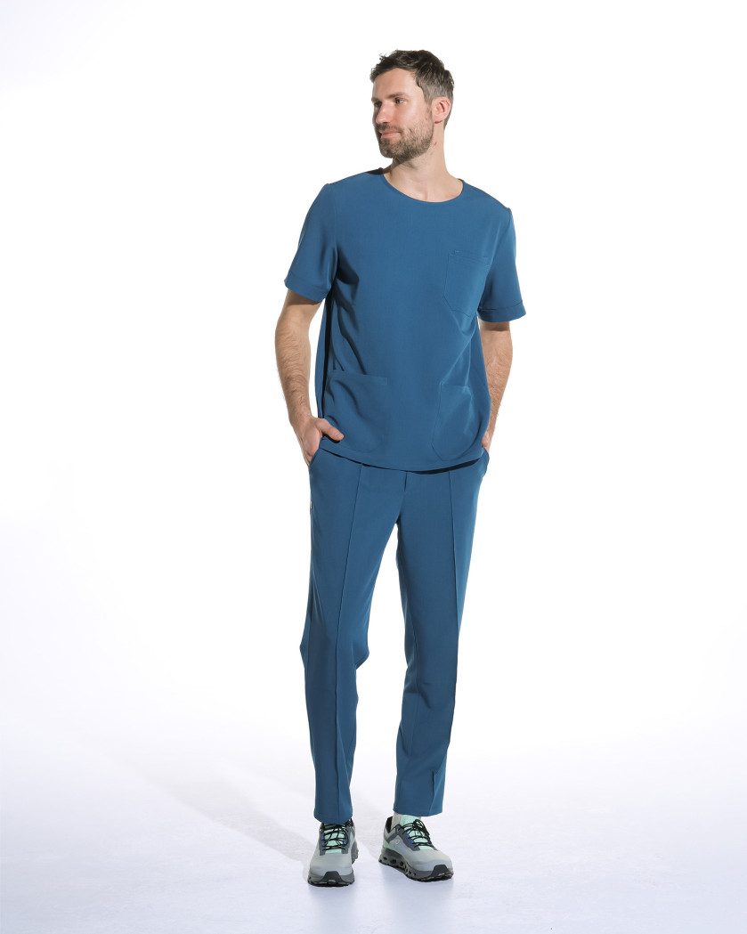 Bluza medicala barbati COSMO marine