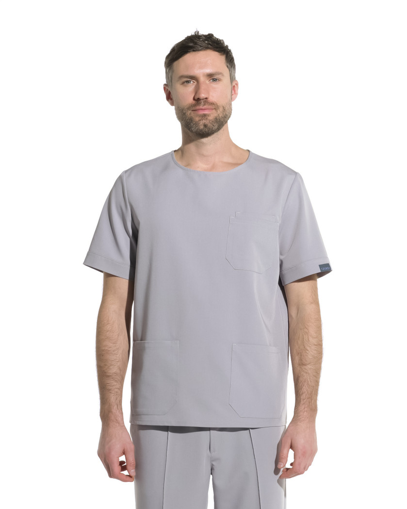 Bluza medicala barbati COSMO gri