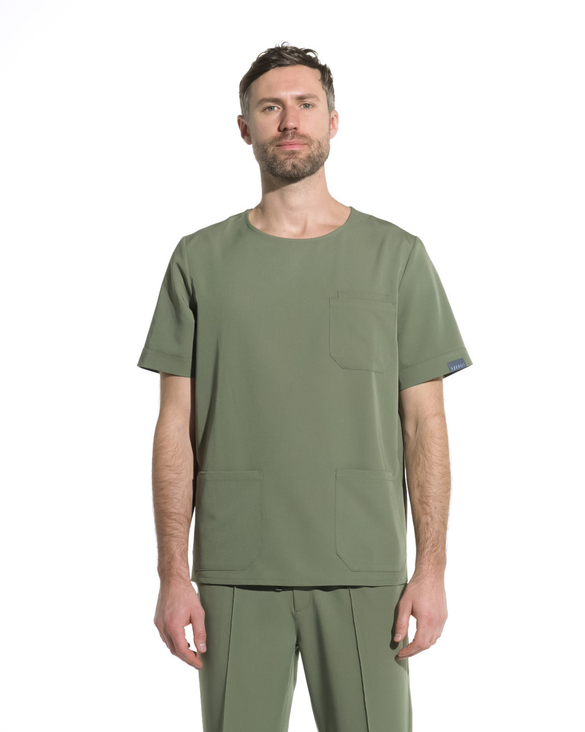 Bluza medicala barbati COSMO olive