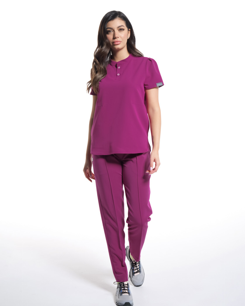 Bluza medicala FRIDA magenta