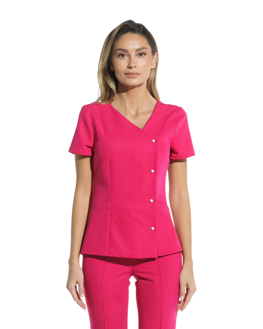 Bluza medicala PERLA amarant