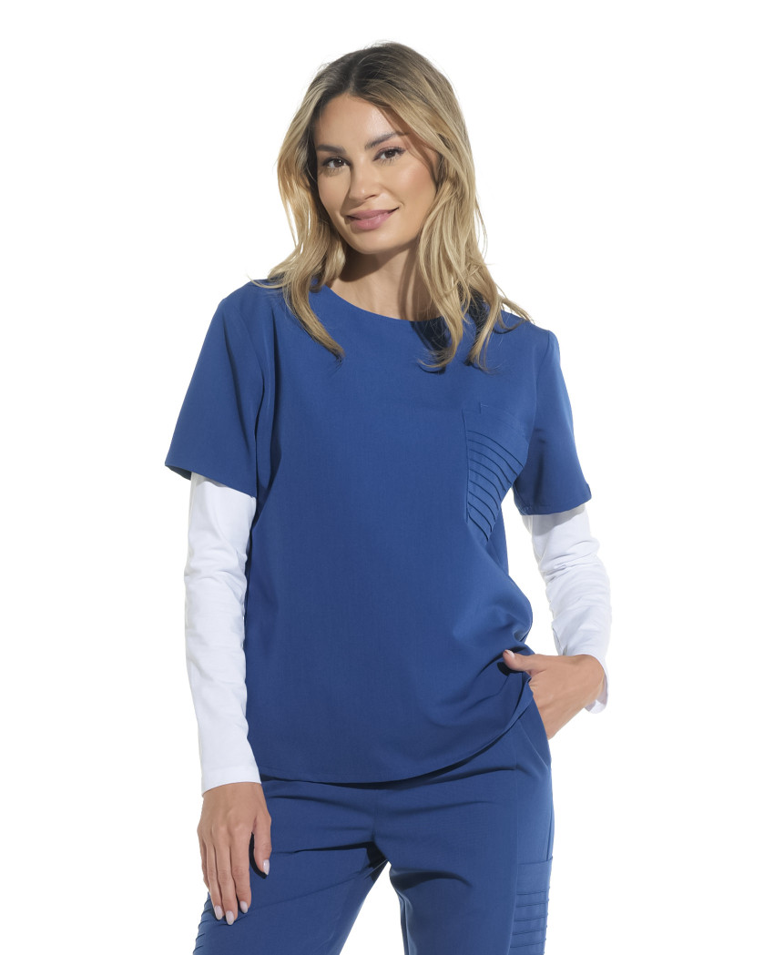 Bluza medicala NEVIA royal blue