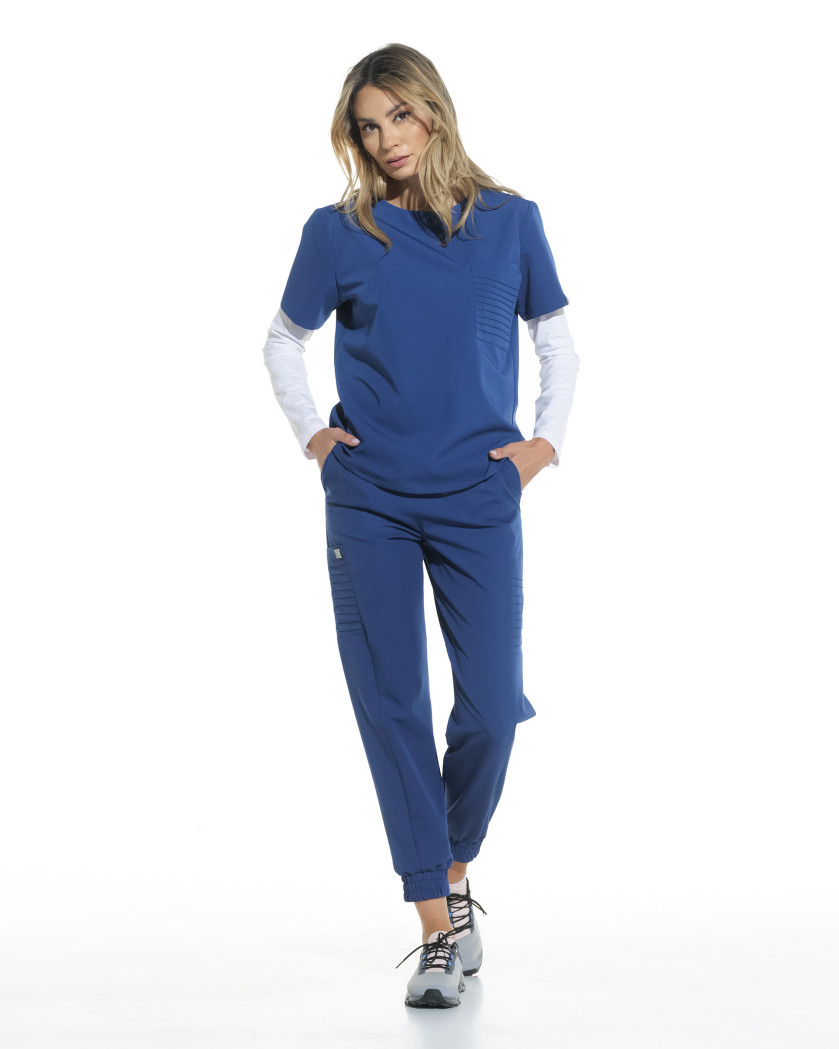 Bluza medicala NEVIA royal blue