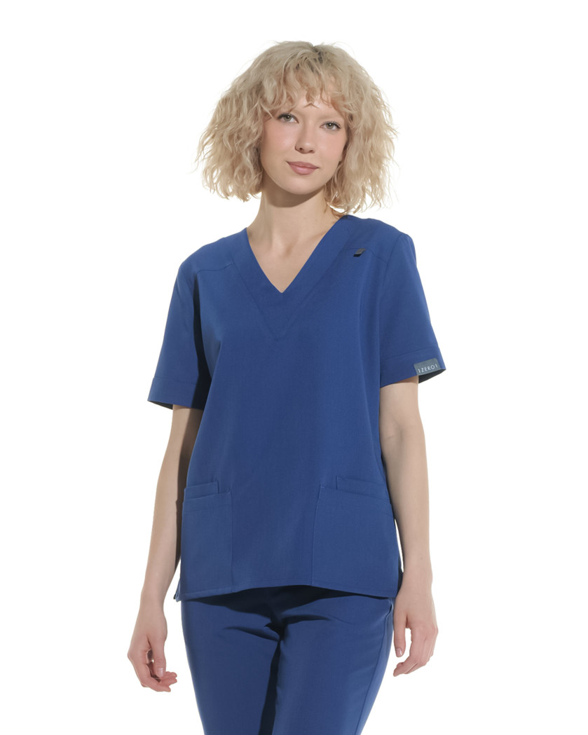 Bluza medicala VERSO royal blue