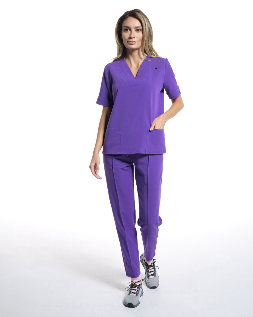 Bluza medicala VERSO mov