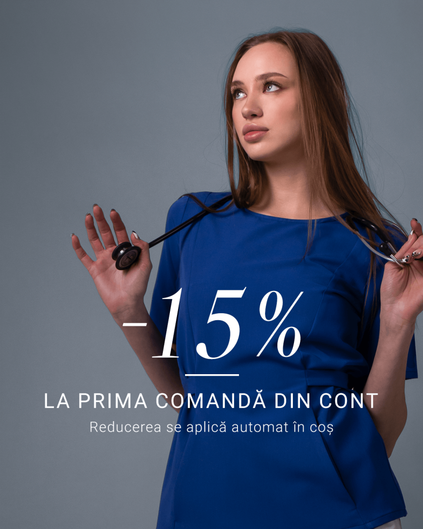  -15% Reducere la prima comanda din cont