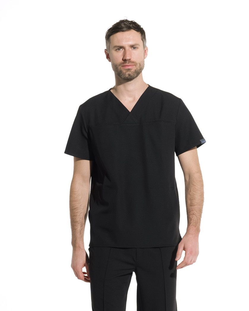 Bluza medicala barbati WAVE negru