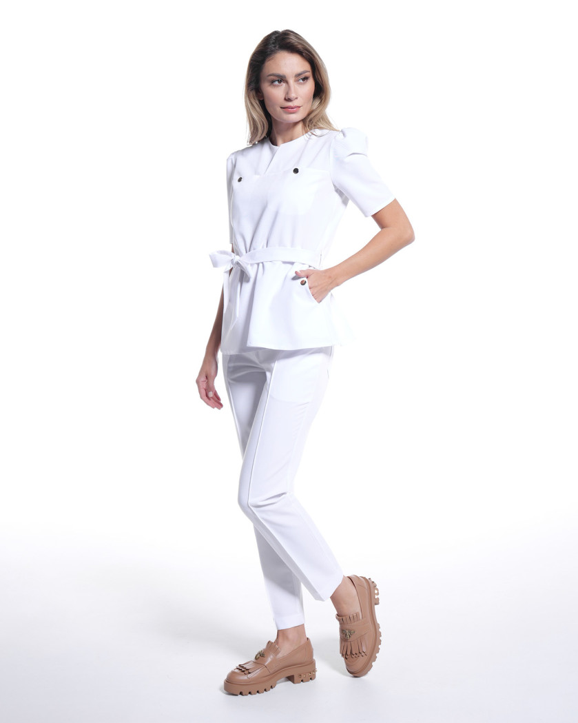 Bluza medicala MIRA alb