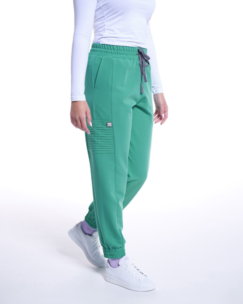 Pantaloni medicali UTILITY turcoaz