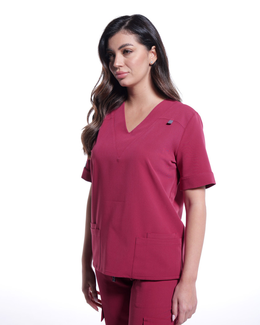 Bluza medicala VERSO magenta