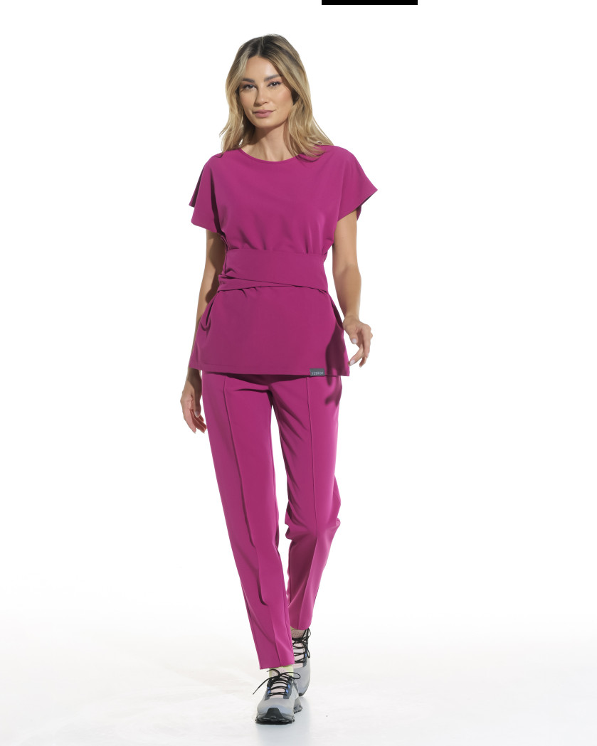 Pantaloni medicali NORMA magenta