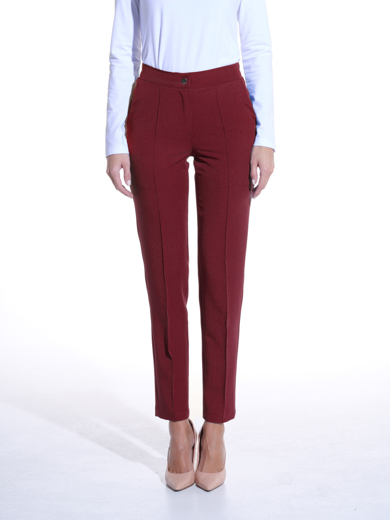 Pantaloni NOVUM bordo