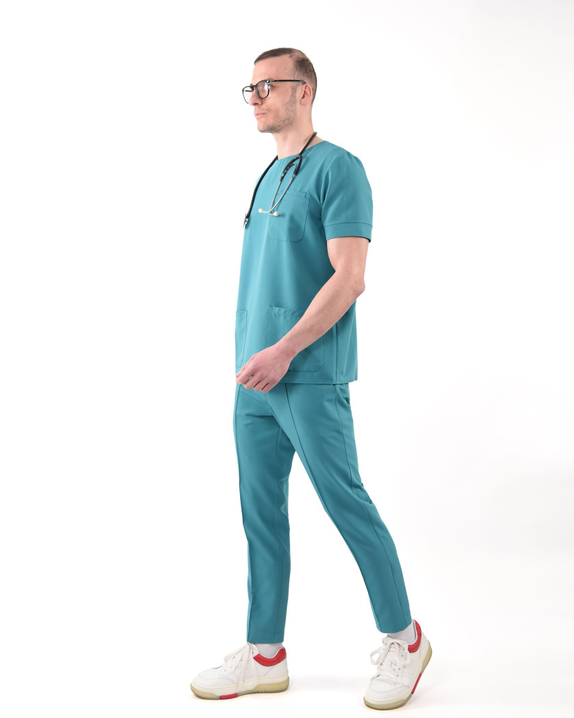 Pantaloni medicali NORM turcoaz