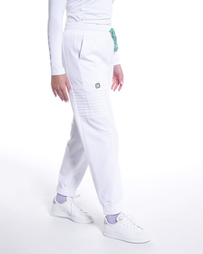 Pantaloni medicali UTILITY alb